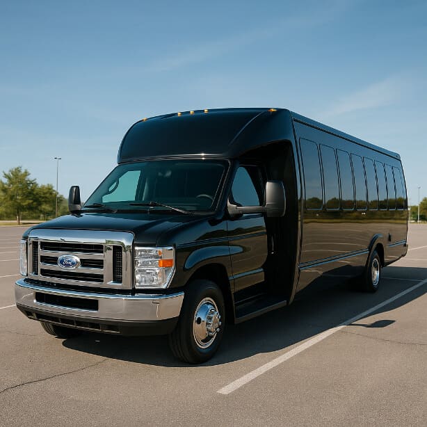 Charter Bus Rental Lake Elsinore 18 Passenger Minibus