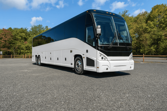 Charter Bus Rental Lake Elsinore 56 Passenger Charter Bus