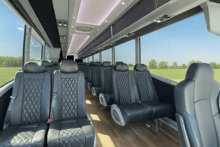 coach bus in Lake Elsinore